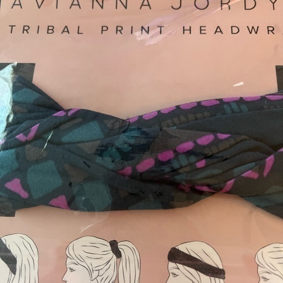 Avianna Jordyn Tribal printed head wrap - Picture 2 of 3